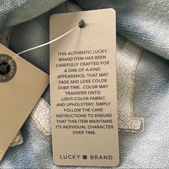 NWT Lucky Brand Tie Dye Sweatshirt - Picture 7 of 8